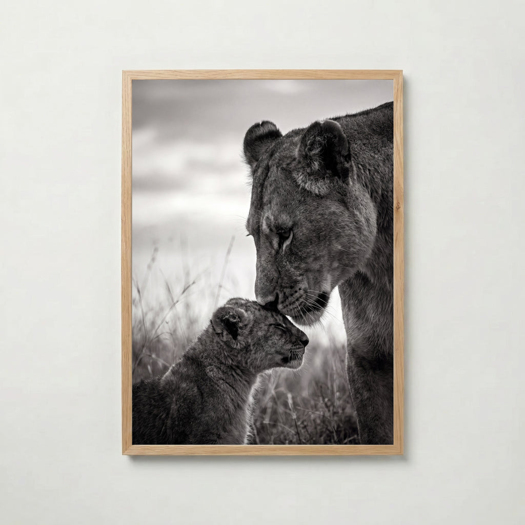 Lioness and Cub Poster – ekram