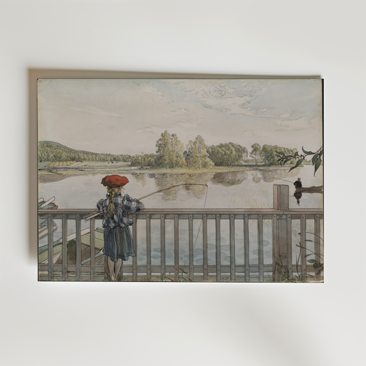 Carl Larsson Lisbeth Angling Poster