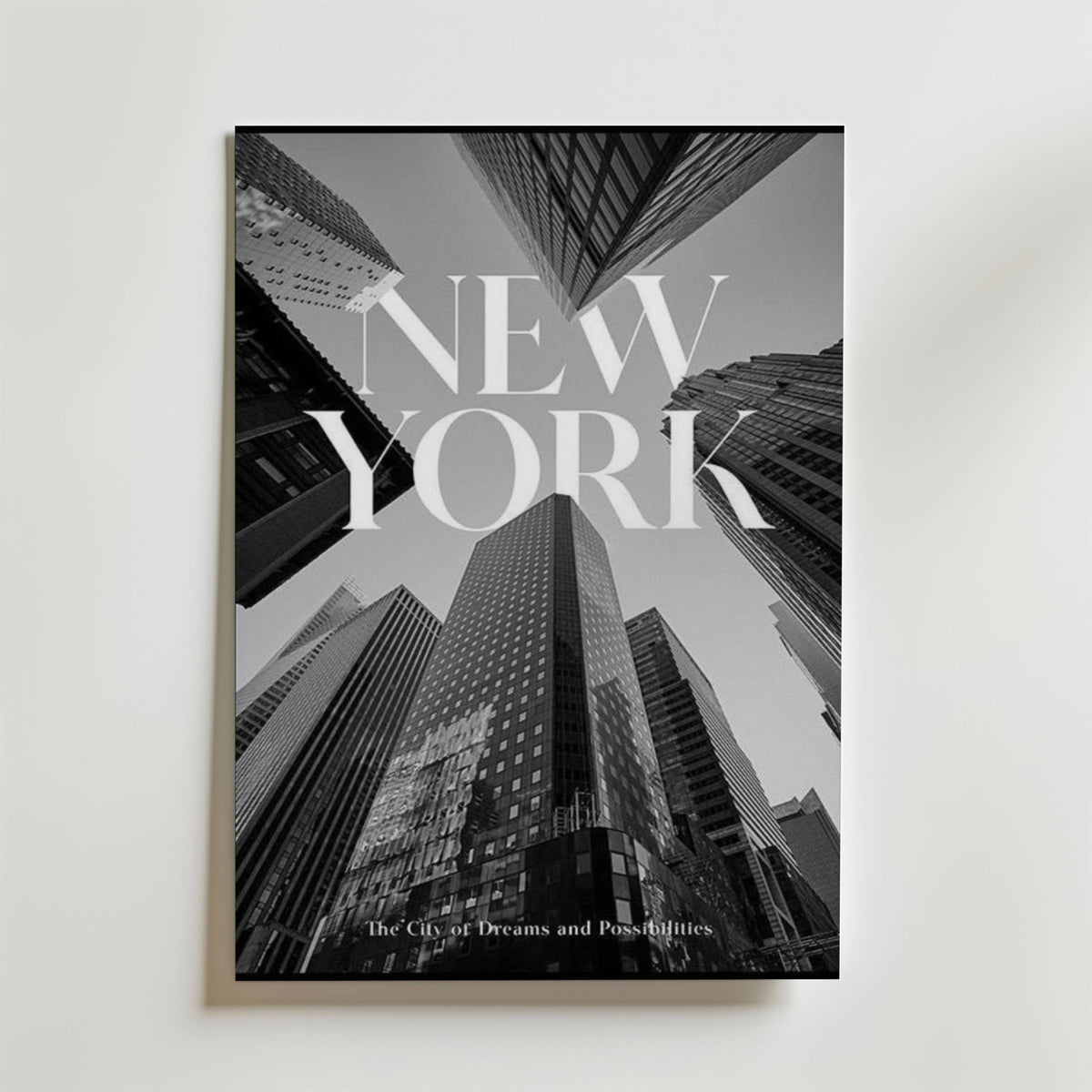 New York Dreams – stilfullt konsttryck från Bozetto, tryckt på matt finpapper i hög tryckkvalitet