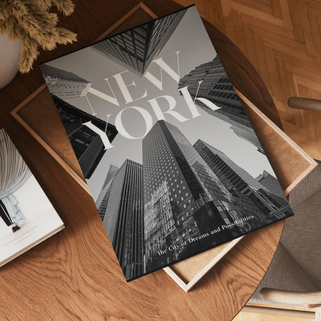 New York Dreams – affisch med snyggt motiv, köp enkelt hos Bozetto i flera storlekar