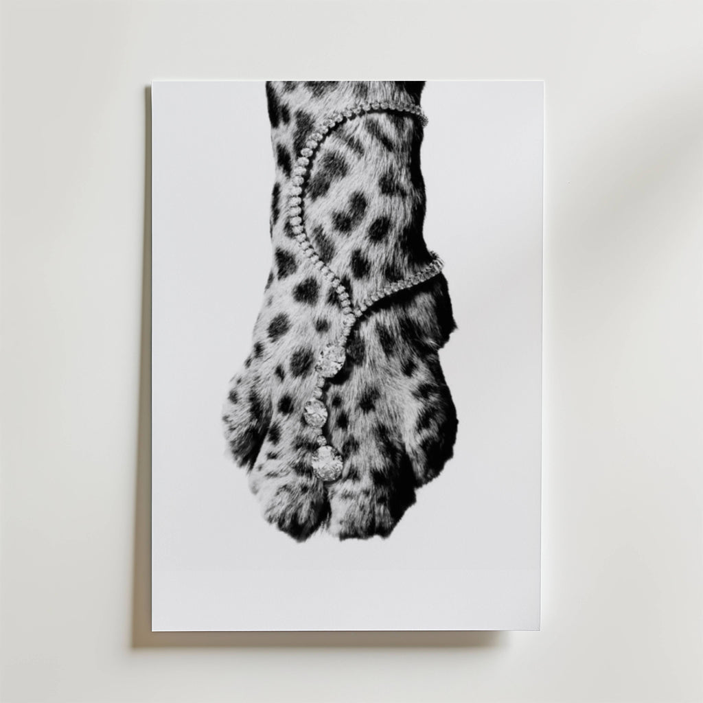 Leopard Luxe – stilfullt konsttryck från Bozetto, tryckt på matt finpapper i hög tryckkvalitet