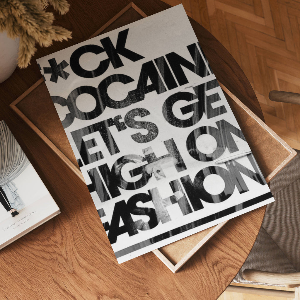 High on Fashion – affisch med snyggt motiv, köp enkelt hos Bozetto i flera storlekar