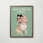 Main Character Energy Poster – valnötsram