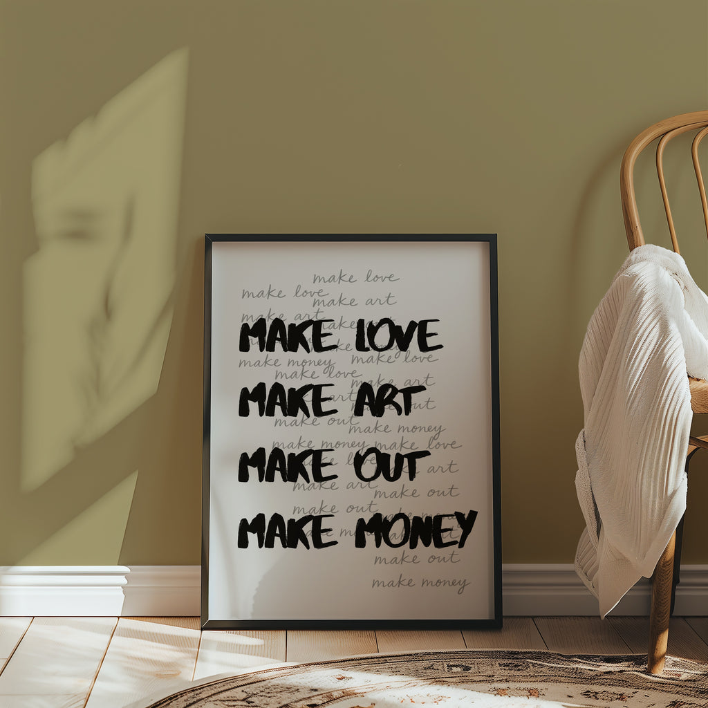 Bold Brush Manifesto Poster – i rum 3