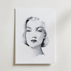 Helena Engström Marilyn III – stilfullt konsttryck från Bozetto, tryckt på matt finpapper