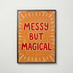 Messy but Magical Poster – valnötsram