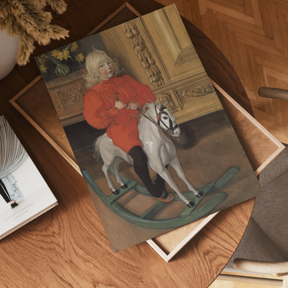 Carl Larsson Murre Portrait – affisch med stilfullt motiv från Bozetto i hög kvalitet