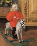 Carl Larsson Murre Portrait of – stilfullt konsttryck från Bozetto, tryckt på matt finpapper