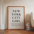 City Girl Editorial Poster – i rum 2