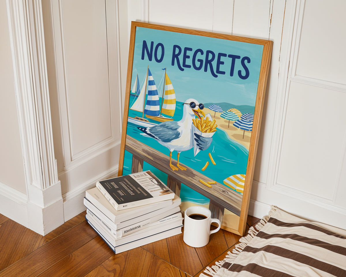 No Regrets Poster – i rum 2