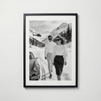 Alpine Noir Elegance – affisch med snyggt motiv, köp enkelt hos Bozetto i flera storlekar