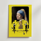 Painting Over the Pearl Poster – canvas utan passepartout