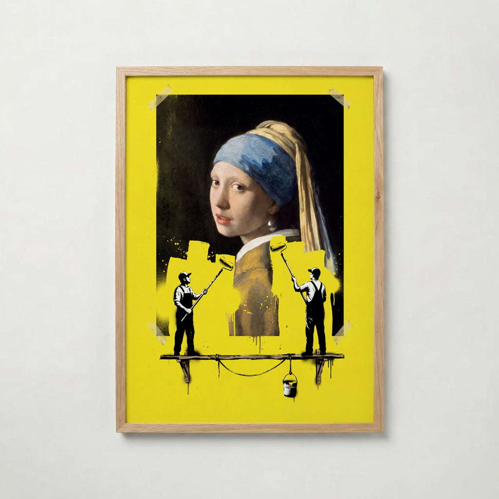 Painting Over the Pearl Poster – ekram