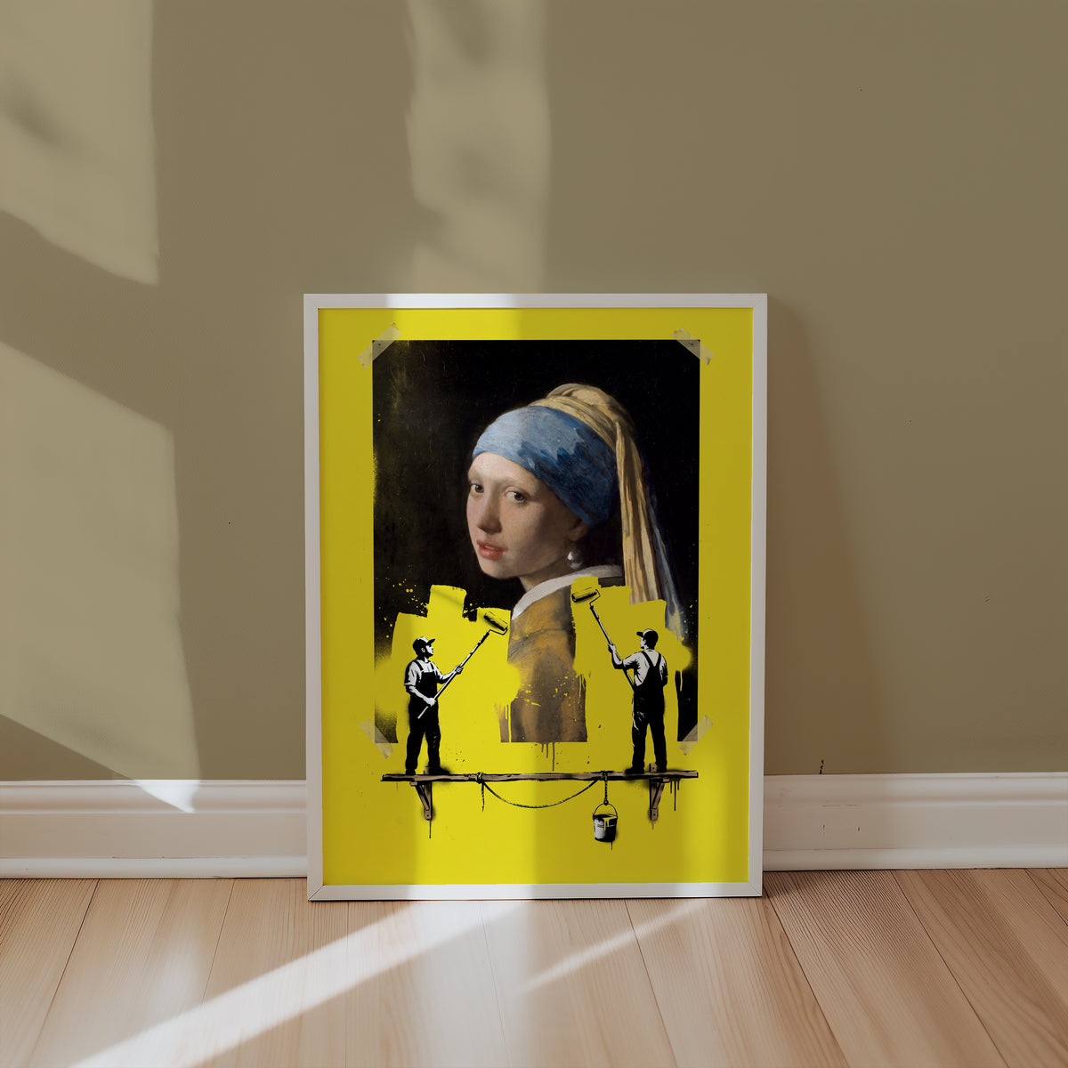 Painting Over the Pearl Poster – i rum 1