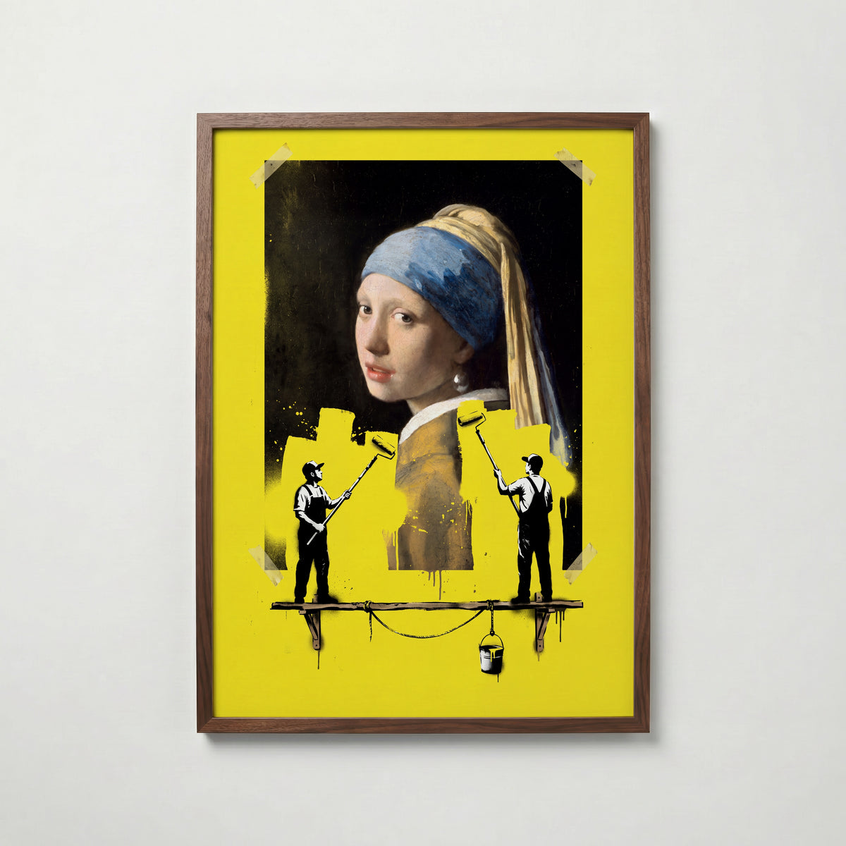 Painting Over the Pearl Poster – valnötsram