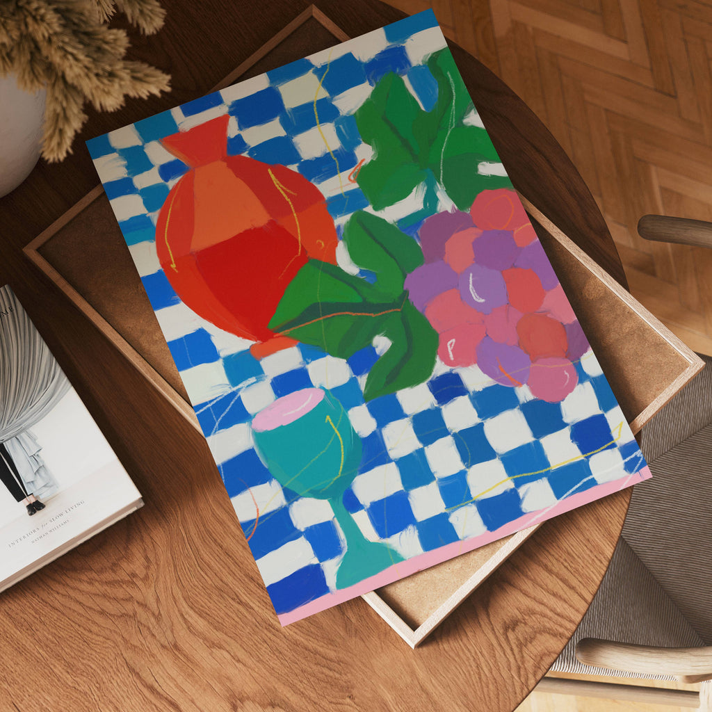 Table of Joy poster visad rakt fram – Bozetto affisch i hög tryckkvalitet i hög tryckkvalitet