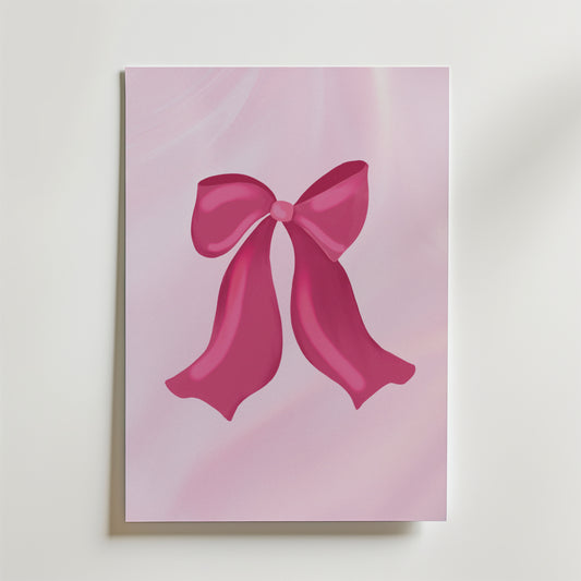 Pink Ribbon Charm Poster