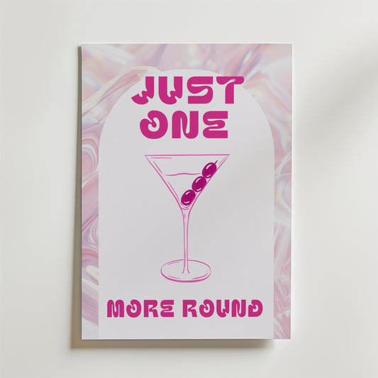 Just One More Round Poster