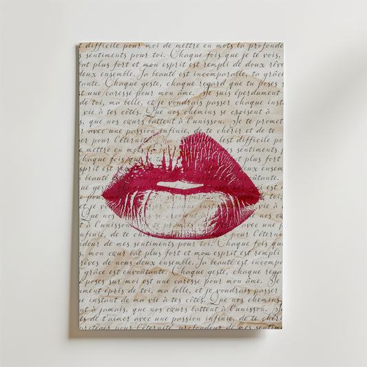 Crimson Kiss Poster