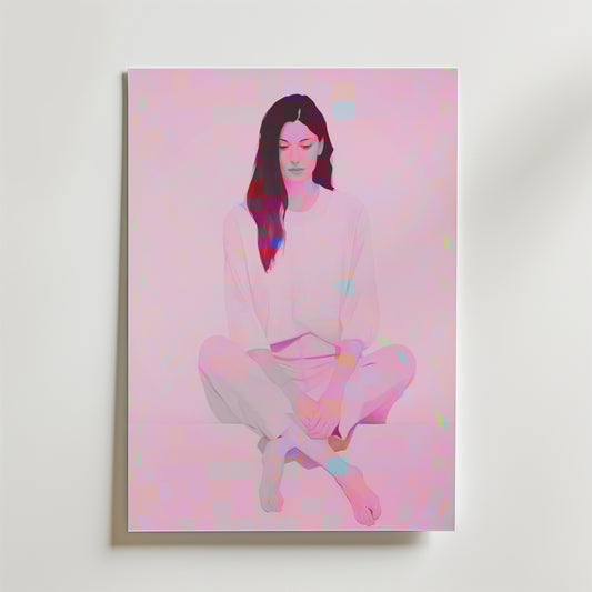 Soft Reflection Poster