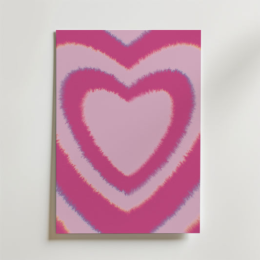 Electric Heart Poster
