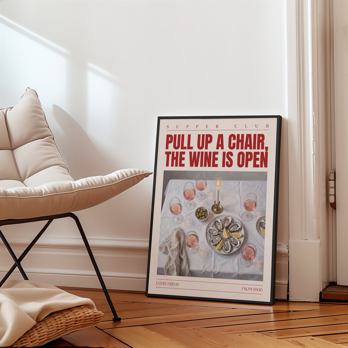 Pull Up a Chair Poster – i rum 5