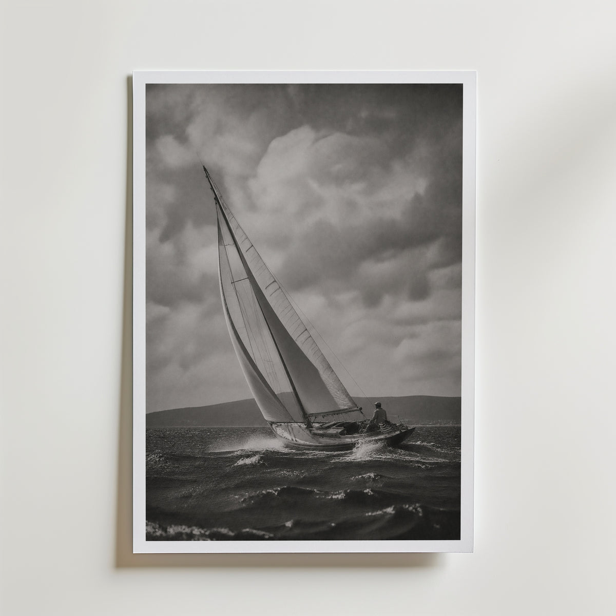 Sailing the Open Sea Poster