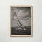 Sailing the Open Sea Poster