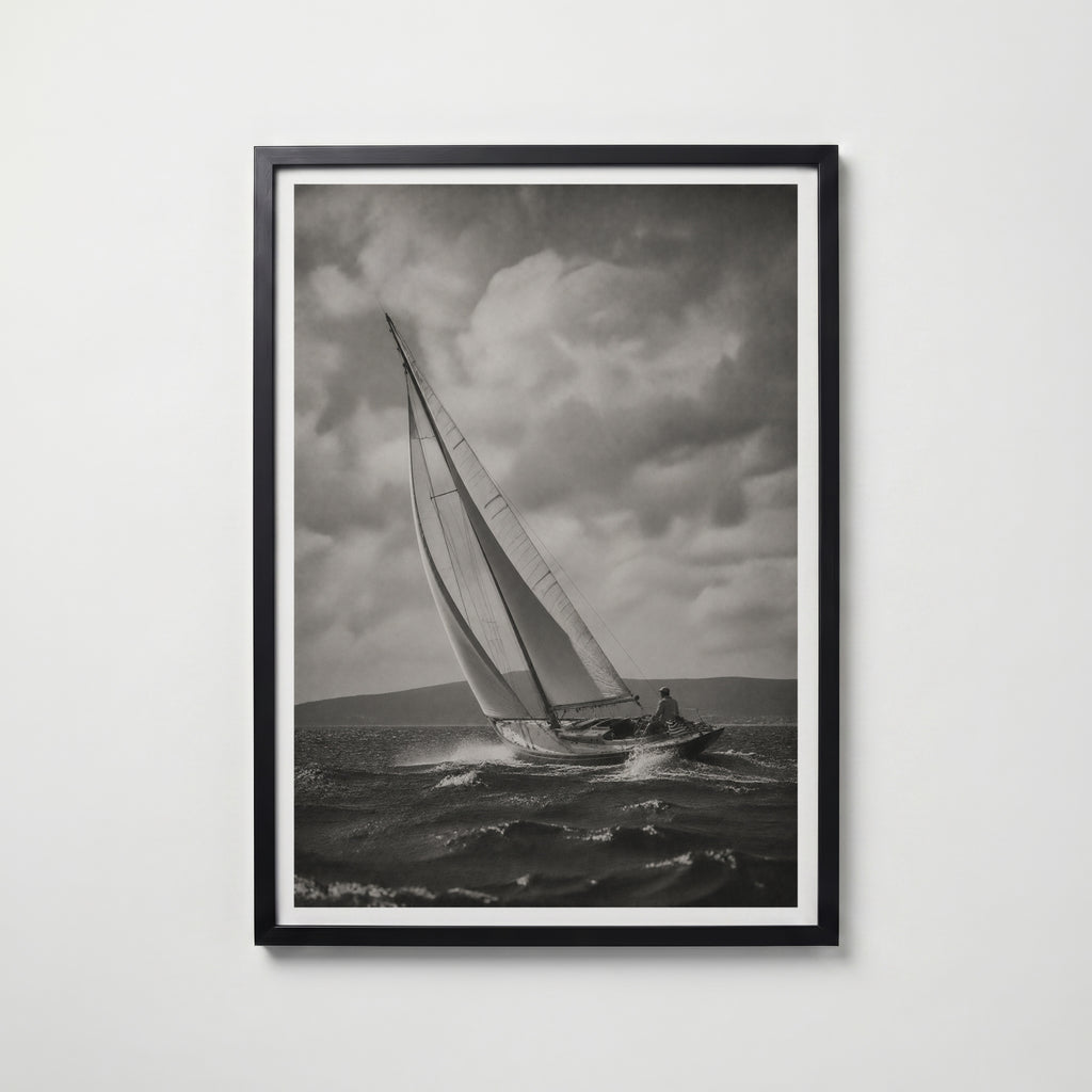 Sailing the Open Sea Poster