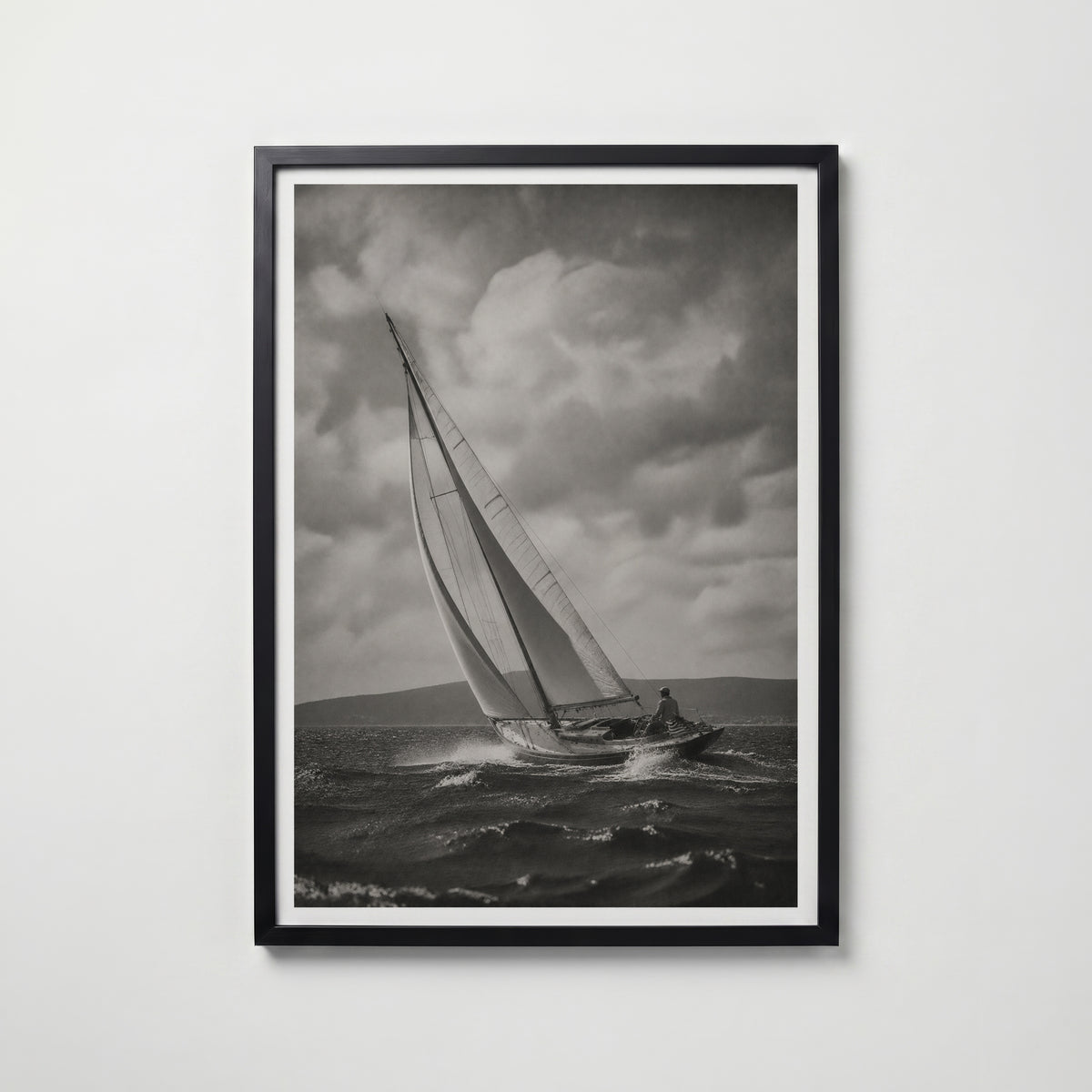 Sailing the Open Sea Poster