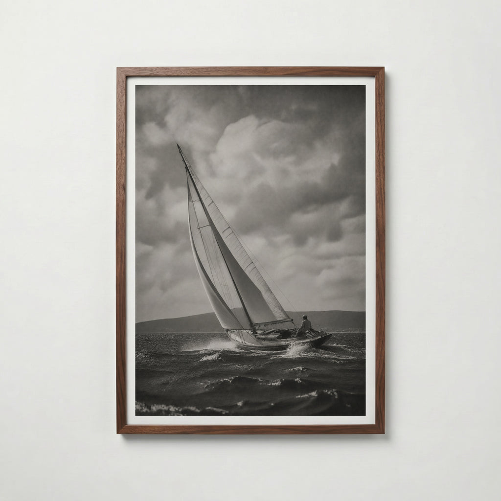 Sailing the Open Sea Poster
