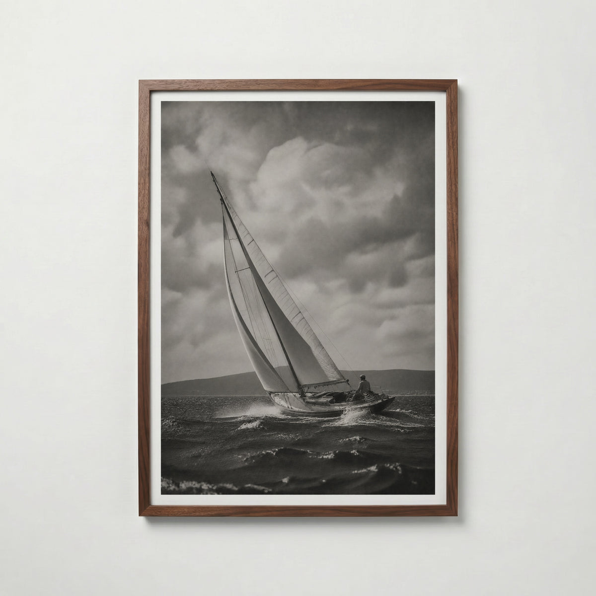 Sailing the Open Sea Poster