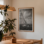 Sailing the Open Sea Poster
