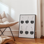 Six Black Cherries Poster – i rum 5
