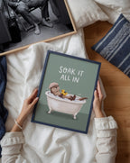 Soak It All In Poster – två posters i rum 1