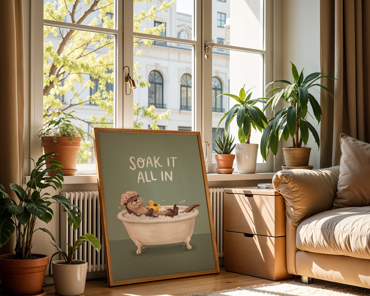 Soak It All In Poster – i rum 3