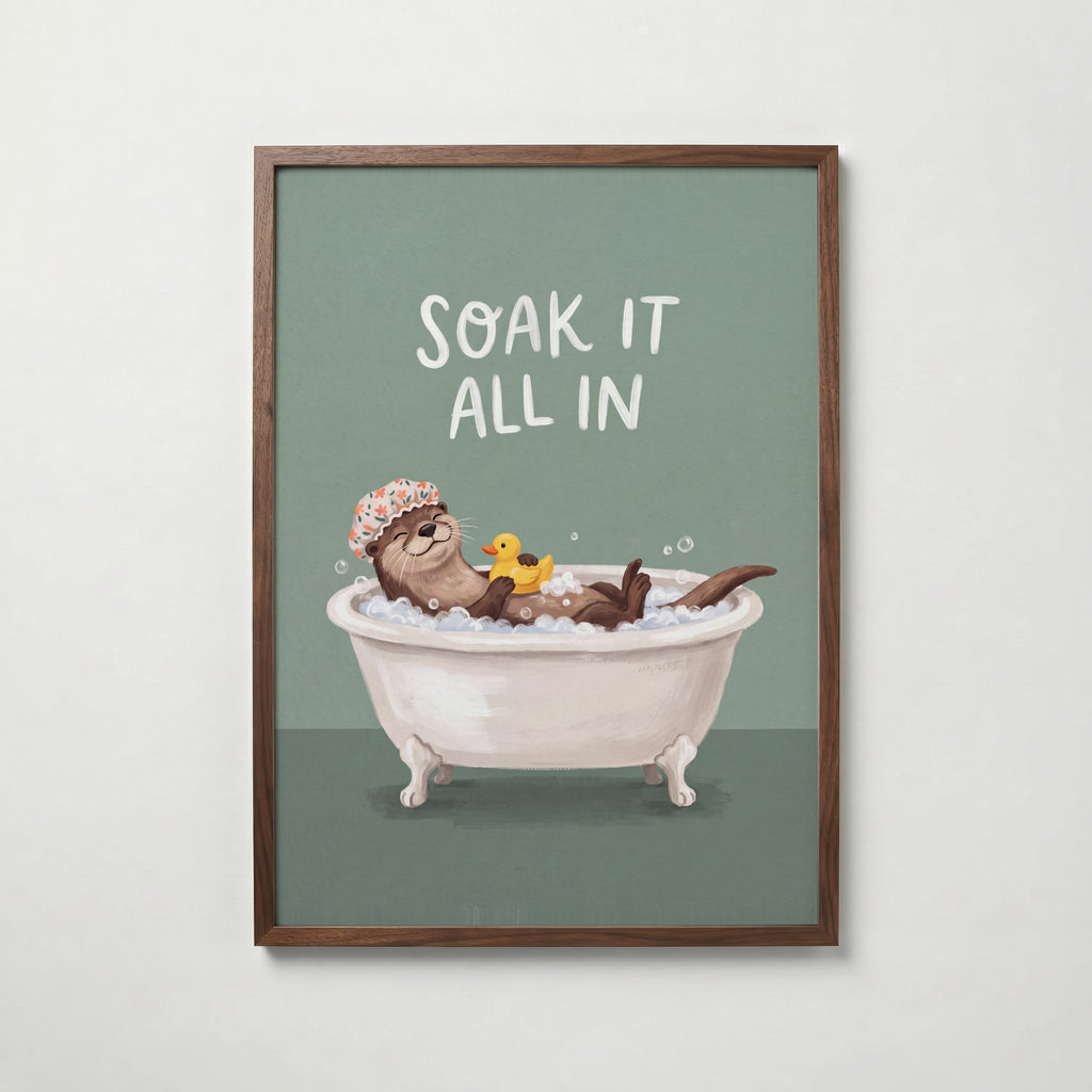 Soak It All In Poster – valnötsram