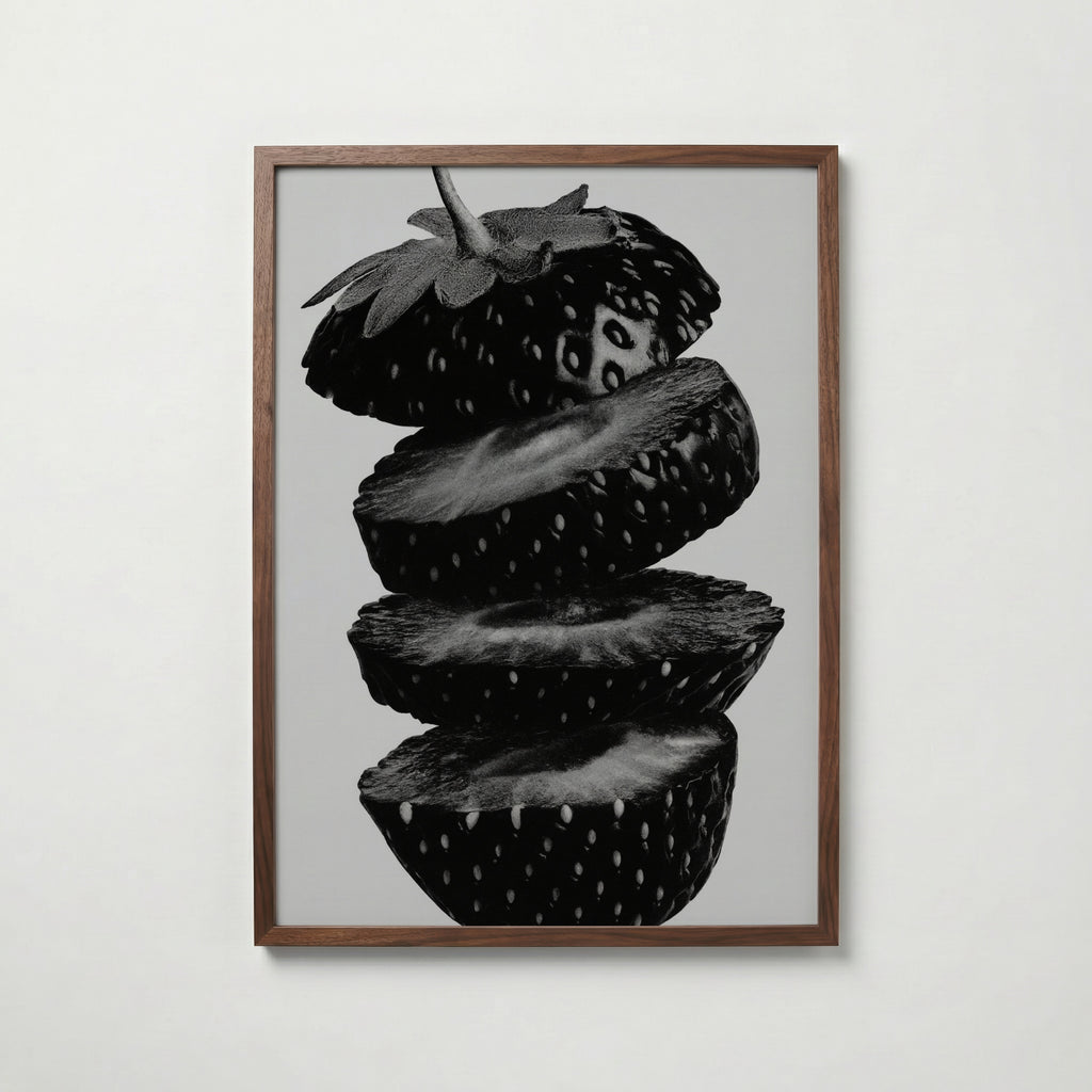 Noir Berry Stack Poster – valnötsram