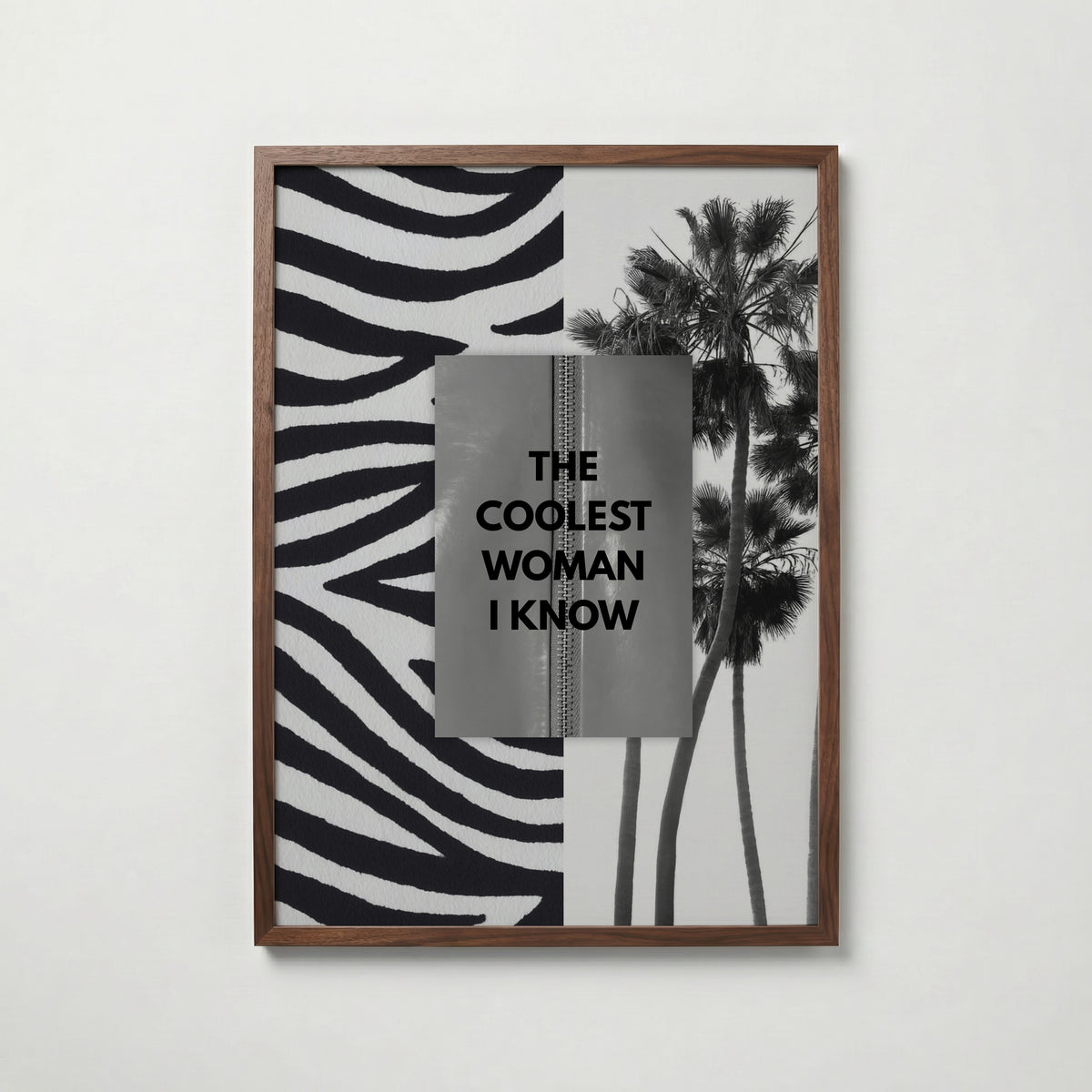 The Coolest Woman Poster – valnötsram