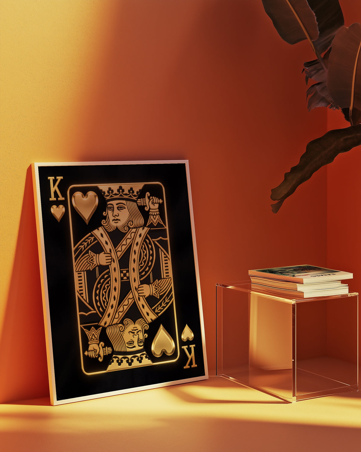 The Golden King of Hearts Poster – i rum 3