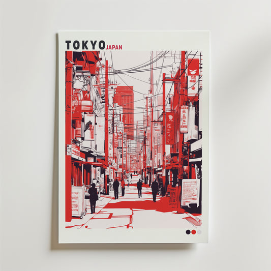 Modern Tokyo Poster