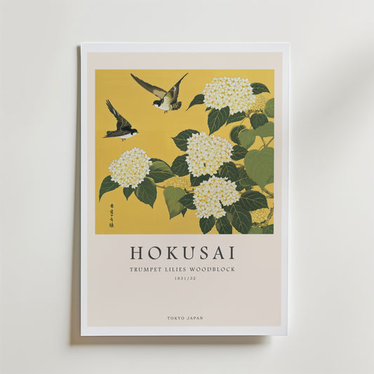 Yellow Botanical Harmony Poster