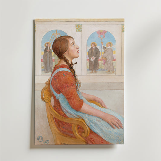 Carl Larsson Uppenbarelse 1917 Poster