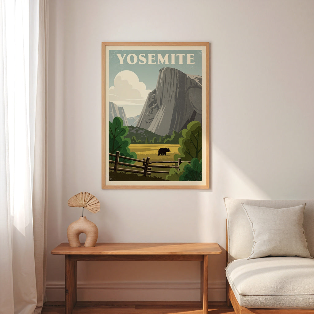 Valley Guardian Poster i rumskomposition med ekram
