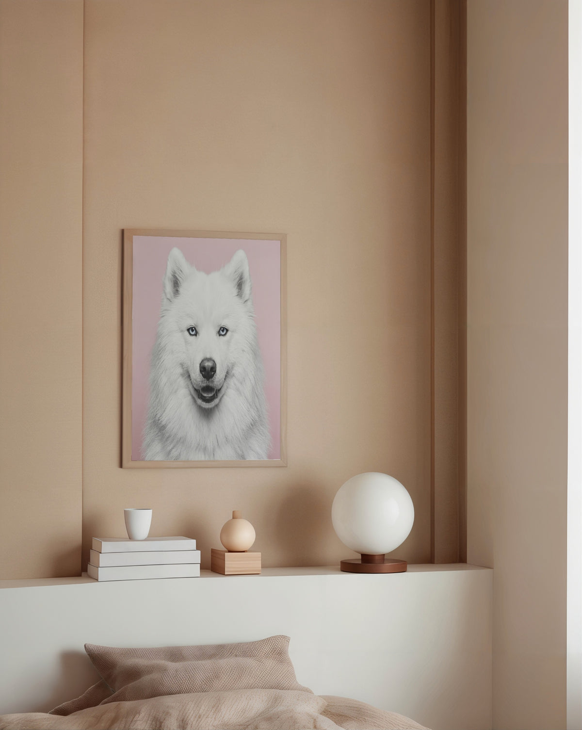 Velvet Paw Poster i rumskomposition med ekram