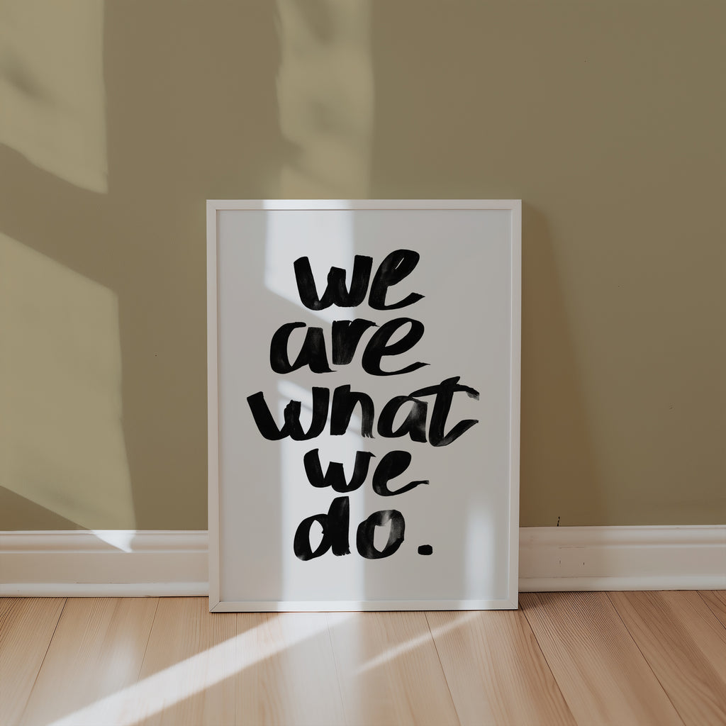 Brushstroke Manifesto Poster – i rum 2