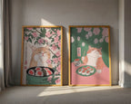Bundle 2-pack Sakura Sushi Duo – kuraterad postercollection som lyfter hemmet hos Bozetto
