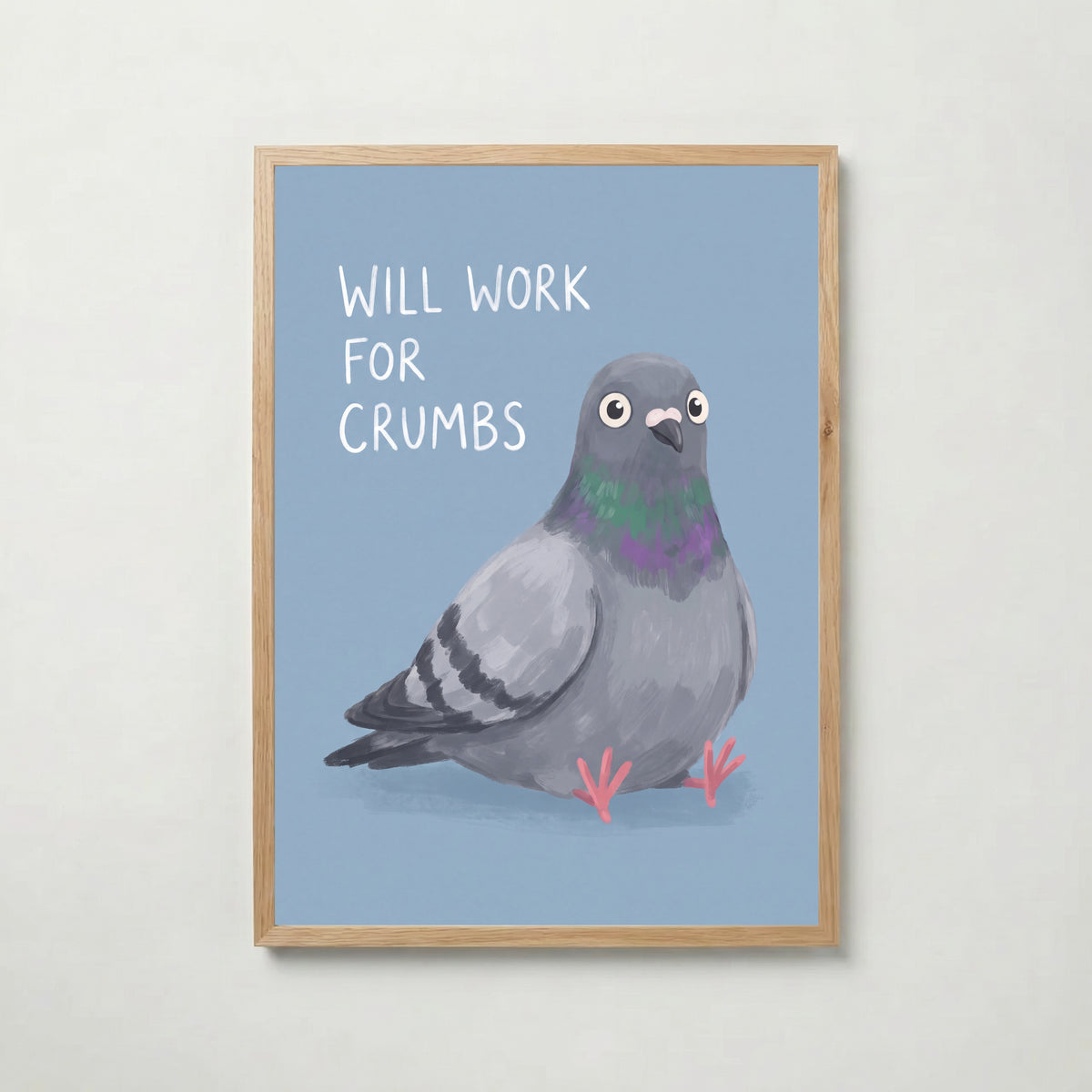 Will Work for Crumbs Poster – ekram