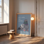Will Work for Crumbs Poster – i rum 5