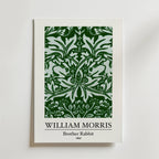 William Morris Brother Rabbit – stilfullt konsttryck från Bozetto, tryckt på matt finpapper